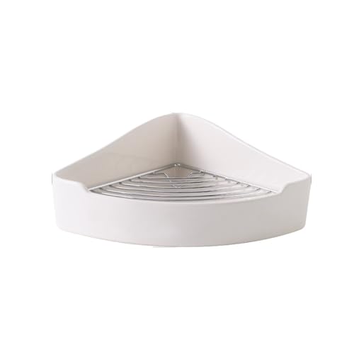 Kaninchentoilette aus Keramik mit abnehmbarem Gitter, 2-stöckig, leicht zu reinigendes Töpfchen für Hamster/Chinchillas, Trainingstablett (weiß) von cocoontail