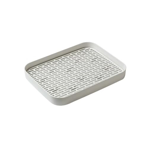 Zweistöckige Kaninchentoilette mit auslaufsicherer Schale, PP-Kunststoff-Töpfchen für Meerschweinchen/Chinchillas (Typ 2) von cocoontail