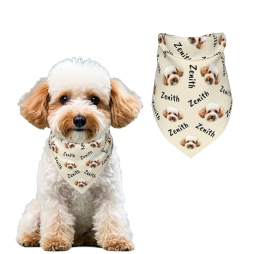 Personalisiertes Hundehalstuch, personalisiert mit Namen, Foto, Bestickt, Haustierschal für kleine, mittelgroße und große Hunde Personalisiertes Hundehalstuch, personalisiert mit Namen, Foto, Bestickt, Haustierschal für kleine, mittelgroße und große Hunde von coobopet