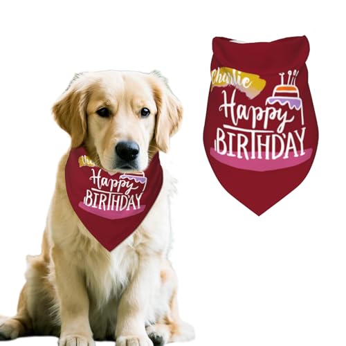 Personalisiertes Hundehalstuch, personalisiert mit Namen, Foto, Bestickt, Haustierschal für kleine, mittelgroße und große Hunde Personalisiertes Hundehalstuch, personalisiert mit Namen, Foto, Bestickt, Haustierschal für kleine, mittelgroße und große Hunde von coobopet
