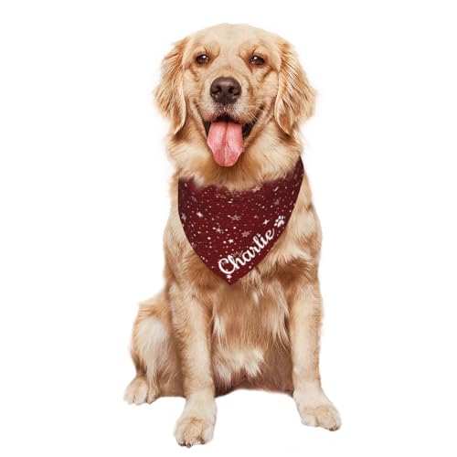 Personalisiertes Hundehalstuch, personalisiert mit Namen, Foto, Bestickt, Haustierschal für kleine, mittelgroße und große Hunde Personalisiertes Hundehalstuch, personalisiert mit Namen, Foto, Bestickt, Haustierschal für kleine, mittelgroße und große Hunde von coobopet
