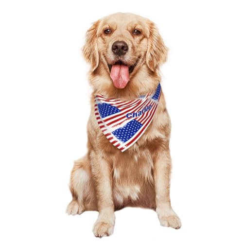 Personalisiertes Hundehalstuch, personalisiert mit Namen, Foto, Bestickt, Haustierschal für kleine, mittelgroße und große Hunde Personalisiertes Hundehalstuch, personalisiert mit Namen, Foto, Bestickt, Haustierschal für kleine, mittelgroße und große Hunde von coobopet