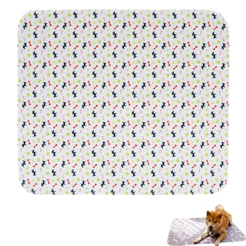 cookx Puppy Pad Reusable Pee Pad,Puppy Pad Reusable,Puppy Training Pads,Puppypad Reusable Pee Pad,Puppy Pads with Super Absorbent (30 * 30,White) von cookx
