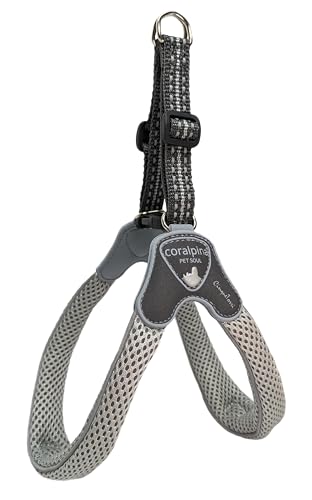 Boon Luxe Coralpina - Hondenharnas tuig Cinquetorri Grijs - 20-30 cm - Maat 1 Boon Luxe Coralpina - Hondenharnas tuig Cinquetorri Grijs - 20-30 cm - Maat 1 von coralpina
