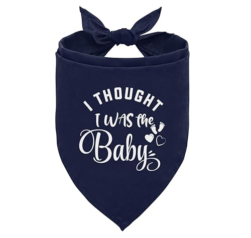 I Thought I was Baby Hundehalstuch, Hundehalstuch, Schwangerschaftsankündigung, Baby-Ankündigung, Hundehalstuch, Hundehalstuch, für kleine und mittelgroße Hunde, Zubehör für Haustier-Hundeliebhaber, I Thought I was Baby Hundehalstuch, Hundehalstuch, Schwangerschaftsankündigung, Baby-Ankündigung, Hundehalstuch, Hundehalstuch, für kleine und mittelgroße Hunde, Zubehör für Haustier-Hundeliebhaber, von corner wind