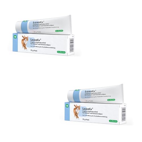 cp-pharma Laxativ für Katzen bei Haarballenbildung - Doppelpack - 2 x 70g von cp-pharma
