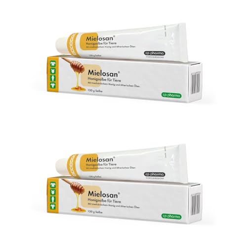 cp-pharma Mielosan Salbe für Tiere - Doppelpack - 2 x 100g von cp-pharma