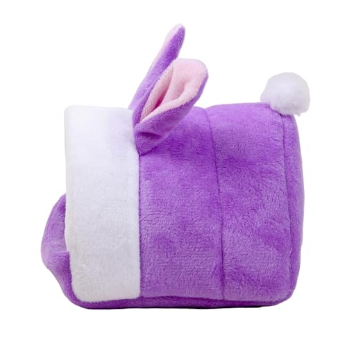 curfair Cozy Pet Hideaway Kleintierbett für den Winter, Hamsternest mit Plüschschwamm, sicher, weiche Textur, vielseitiger Unterschlupf, Meerschweinchen, Igel, Kaninchen, warmes Lila, M curfair Cozy Pet Hideaway Kleintierbett für den Winter, Hamsternest mit Plüschschwamm, sicher, weiche Textur, vielseitiger Unterschlupf, Meerschweinchen, Igel, Kaninchen, warmes Lila, M von curfair