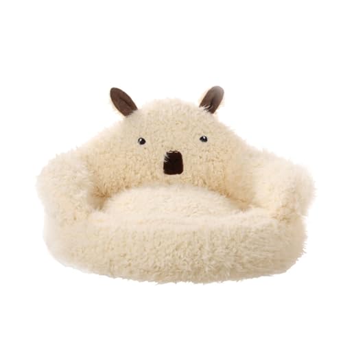 curfair Gelenkentlastung Katzenbett Alpaka Katzenstreu Winter Warmes Nest mit Plüsch Pads Anti-Rutsch Unterseite Plüschunterlage Katzennest Beige 50cm curfair Gelenkentlastung Katzenbett Alpaka Katzenstreu Winter Warmes Nest mit Plüsch Pads Anti-Rutsch Unterseite Plüschunterlage Katzennest Beige 50cm von curfair