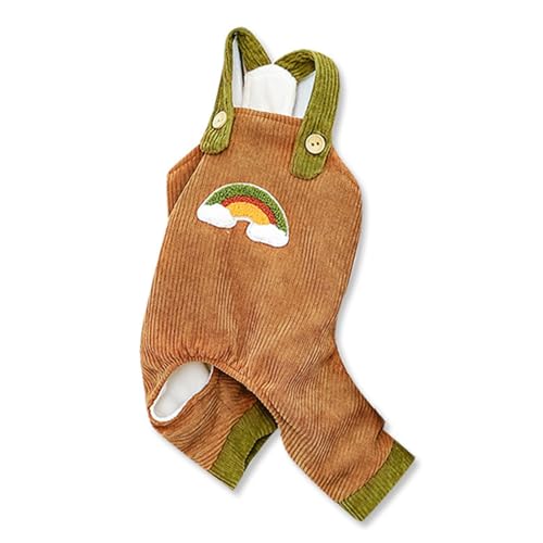 curfair Weiche Haustierkleidung, Winter, gemütlich, gepolsterter Rucksack für kleine Hunde, Katzen, warm, bequem, Knopfbefestigung, Design, Teddy, Hundebekleidung, kaltes Wetter, Karamell, Größe S curfair Weiche Haustierkleidung, Winter, gemütlich, gepolsterter Rucksack für kleine Hunde, Katzen, warm, bequem, Knopfbefestigung, Design, Teddy, Hundebekleidung, kaltes Wetter, Karamell, Größe S von curfair