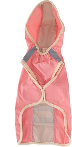 cutecool Hunderegenmantel, Hunderegenjacke, Hundeumhang, Haustier-Regenmantel, Polyester-Haustier-Regenmantel, verstellbare wasserdichte Haustierkleidung, mit reflektierendem Streifen cutecool Hunderegenmantel, Hunderegenjacke, Hundeumhang, Haustier-Regenmantel, Polyester-Haustier-Regenmantel, verstellbare wasserdichte Haustierkleidung, mit reflektierendem Streifen von cutecool