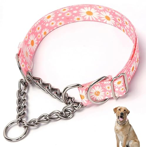 Hundehalsband für große Hunde, Martingal-Halsband für Hunde, Schlupfhalsband für Hunde, Training, strapazierfähig, kein Ziehen, ausbruchsicher, Hundehalsband für mittelgroße und große Haustiere Hundehalsband für große Hunde, Martingal-Halsband für Hunde, Schlupfhalsband für Hunde, Training, strapazierfähig, kein Ziehen, ausbruchsicher, Hundehalsband für mittelgroße und große Haustiere von cyhaen