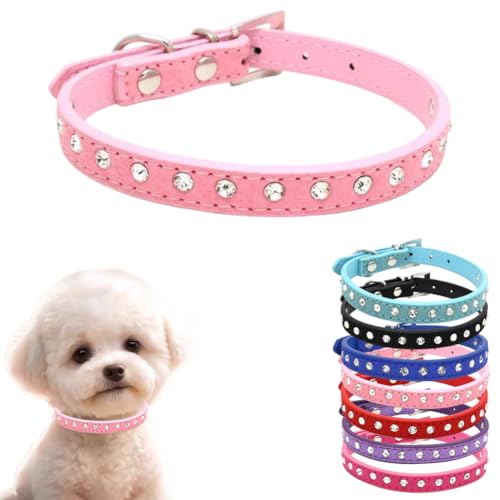 Hundehalsband für mittelgroße Hunde, glitzernde Diamanten, für Mädchen, Kristalle, schillernd, funkelnd, für weibliche Katzen, für kleine, mittelgroße und große Rassen, Kätzchen, Größe M Hundehalsband für mittelgroße Hunde, glitzernde Diamanten, für Mädchen, Kristalle, schillernd, funkelnd, für weibliche Katzen, für kleine, mittelgroße und große Rassen, Kätzchen, Größe M von cyhaen
