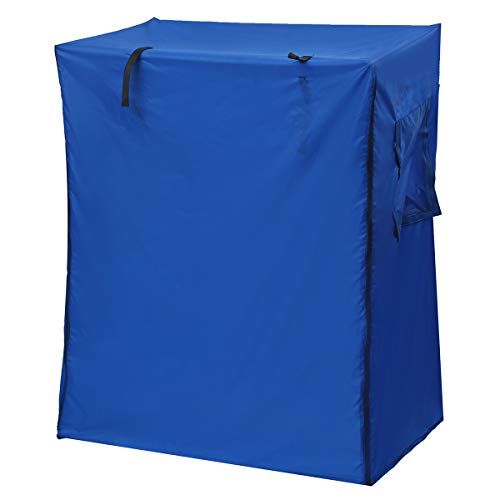 dDanke Vogelkäfig-Abdeckung, staubdicht, winddicht, schützend, für Käfig, 97 x 60 x 130 cm, Blau von dDanke