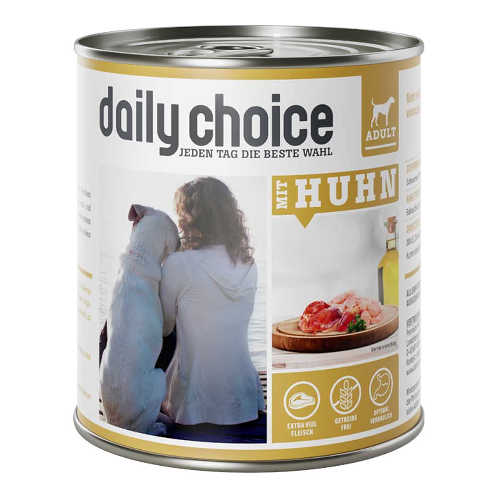 daily choice | mit Huhn |  | 30 x 800 g von daily choice