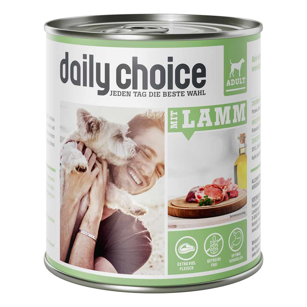 daily choice | mit Lamm |  | 30 x 800 g von daily choice