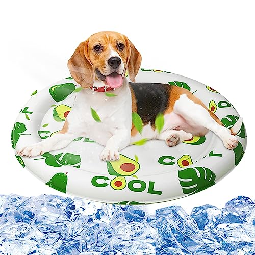 dbrie Kühlmatte für Hunde, Kühlmatte für Hunde, Kühlbetten für Hunde mit waschbarer Matratze, atmungsaktive Kühlmatte für Haustiere, Sommermatratze dbrie Kühlmatte für Hunde, Kühlmatte für Hunde, Kühlbetten für Hunde mit waschbarer Matratze, atmungsaktive Kühlmatte für Haustiere, Sommermatratze von dbrie