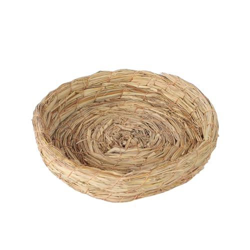debbs Vögel Brutnest Nette Vögel Nest Häuser Handgemachtes Flacher Boden Vogelnest Vogelgartenhäuser Vogelnester Natur Vogelunterstand für Wellensittich Kolibri Kanarienvogel Sittich Vogelkäfig von debbs