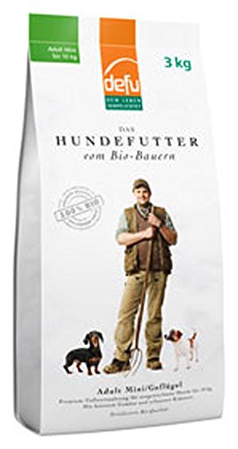 Defu Bio Hundefutter Adult Mini 3kg Defu Bio Hundefutter Adult Mini 3kg von defu