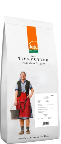 defu Geflügelfutter | 1 x 25 kg | Bio Körner Ergänzungsfuttermittel | Körnerfutter für Legehennen von defu
