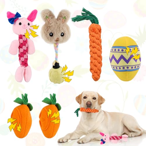 dellyy Hundespielzeug Ostern, Futterspielzeug Hund, Hundespielzeug Interaktiv, Intelligenz, Spielzeug Kleine Hunde, Hund Osterhase Beruhigende, Karotte dellyy Hundespielzeug Ostern, Futterspielzeug Hund, Hundespielzeug Interaktiv, Intelligenz, Spielzeug Kleine Hunde, Hund Osterhase Beruhigende, Karotte von dellyy