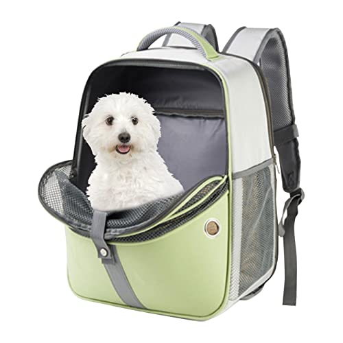 Erweiterbarer Rucksack für Katzen, Wanderrucksack, Katzenrucksack, atmungsaktiv, mit großem Platz für Welpen. Delr von delr