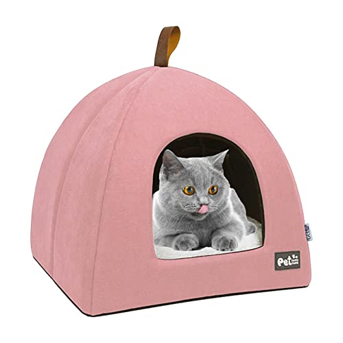 Katzenzeltbett | Faltbare Hundebox mit Matte | Katzenbetthöhle für Indoor-Katzen, Haustierzelthöhle für schmutzabweisendes Design Großer Privatraum Hunde Kätzchenbett Delr Katzenzeltbett | Faltbare Hundebox mit Matte | Katzenbetthöhle für Indoor-Katzen, Haustierzelthöhle für schmutzabweisendes Design Großer Privatraum Hunde Kätzchenbett Delr von delr