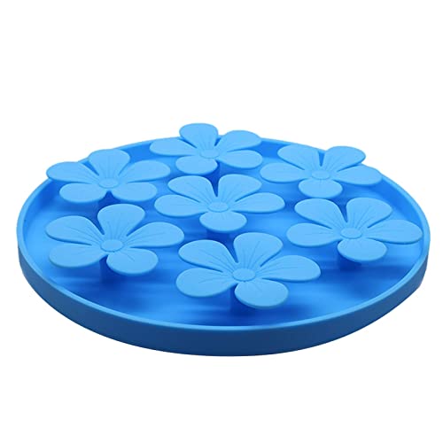 Leckkissen aus Silikon für Haustiere | Leckmatte für langsame Futterspender für Katzen | Langeweile und Angstreduzierung, Puzzlespielzeug für Hunde, Matte Delr Leckkissen aus Silikon für Haustiere | Leckmatte für langsame Futterspender für Katzen | Langeweile und Angstreduzierung, Puzzlespielzeug für Hunde, Matte Delr von delr