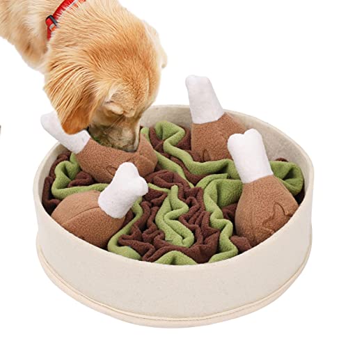 Puzzle Schnüffelspielzeug - Anti-stumpfes Artefakt für Hunde - Puzzle- und Futterinstinkt-Trainingsspiel für kleine, mittlere und große Hunde Delr Puzzle Schnüffelspielzeug - Anti-stumpfes Artefakt für Hunde - Puzzle- und Futterinstinkt-Trainingsspiel für kleine, mittlere und große Hunde Delr von delr