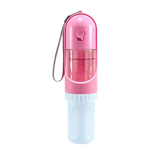 Reisehund Wasser- und Futterspender,Tragbare Trinkschale für Katzen | Babyflasche für Haustiere im Freien Wandern, Wandern, Reisen, Roadtrip, Camping Delr von delr