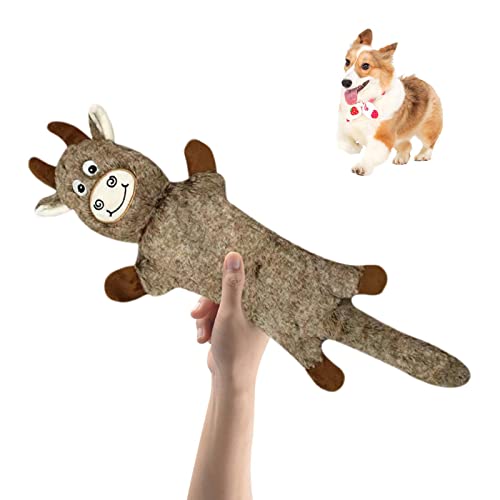 Welpen Plüsch Kauspielzeug - Quietschendes Spielzeug für Welpen,Medium Hundespielzeug zum Zahnen, Tier Plüsch-Hundespielzeug, kleine Hundekauspielzeuge, interaktives Plüsch-Hundespielzeug Delr Welpen Plüsch Kauspielzeug - Quietschendes Spielzeug für Welpen,Medium Hundespielzeug zum Zahnen, Tier Plüsch-Hundespielzeug, kleine Hundekauspielzeuge, interaktives Plüsch-Hundespielzeug Delr von delr