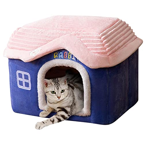 delr Haus für Haustiere, zartes Schloss, Haustierhaus | Anima-Nest, Höhle, Katze, Haustier, weich, rutschfest, Katzenzubehör für Katzen delr Haus für Haustiere, zartes Schloss, Haustierhaus | Anima-Nest, Höhle, Katze, Haustier, weich, rutschfest, Katzenzubehör für Katzen von delr