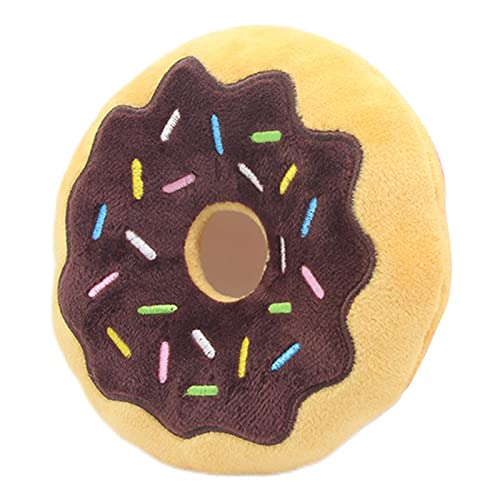 delr Kauspielzeug aus Plüsch, Donut – Plüsch-Spielzeug für Hunde, quietschend, für Haustiere, Spielzeug für Welpen, Plüsch-Donuts für Hunde delr Kauspielzeug aus Plüsch, Donut – Plüsch-Spielzeug für Hunde, quietschend, für Haustiere, Spielzeug für Welpen, Plüsch-Donuts für Hunde von delr