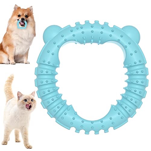 delr Kauspielzeug für Welpen,TPR-Beißspielzeug für Haustiere | Hundekauspielzeug für Welpen beim Zahnen, bissfestes Hundespielzeug zum Zahnen Kleiner und mittlerer Hunde von delr