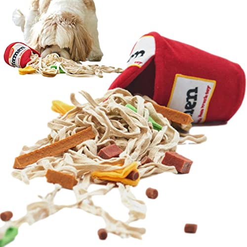 delr Verstecktes Hundespielzeug – Spielzeug zur Bereicherung von Ramen | Spielzeug für Hunde, Stressabbau bei Langeweile, Schnüffelspielzeug für Hunde, Leckerli-Spender delr Verstecktes Hundespielzeug – Spielzeug zur Bereicherung von Ramen | Spielzeug für Hunde, Stressabbau bei Langeweile, Schnüffelspielzeug für Hunde, Leckerli-Spender von delr