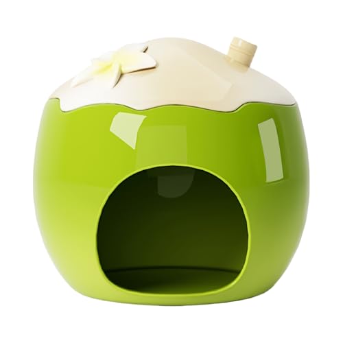Demaxiyad Hamsterkühlhaus, Keramisches Hamsterkühlhaus, multifunktionales Ruhegestell für kleine Tiere, Kühleffekt, fressbare Muster, 14.8x14.8x13cm, für Käfig, Terrarium, Heimaufenthalt Demaxiyad Hamsterkühlhaus, Keramisches Hamsterkühlhaus, multifunktionales Ruhegestell für kleine Tiere, Kühleffekt, fressbare Muster, 14.8x14.8x13cm, für Käfig, Terrarium, Heimaufenthalt von demaxiyad
