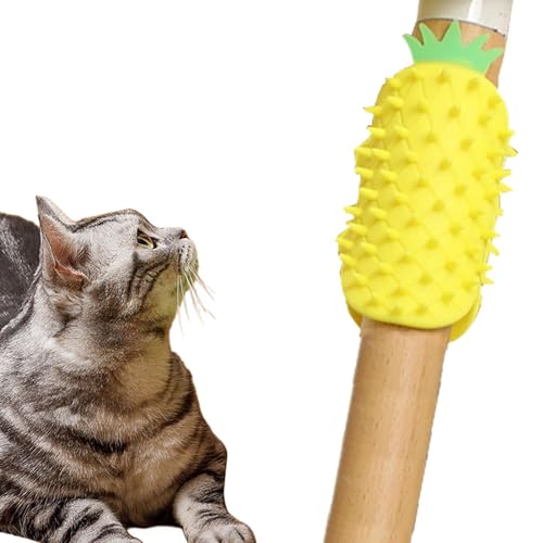 demaxiyad Katzen-Selbstpfleger für Wohnungskatzen,Katzenkratzer-Selbstpfleger | Selbstpflegende Massagekämme im Ananas-Design | Wangen-Selbstkratzer, Verstellbarer Silikon-Groomer, Massagekämme, demaxiyad Katzen-Selbstpfleger für Wohnungskatzen,Katzenkratzer-Selbstpfleger | Selbstpflegende Massagekämme im Ananas-Design | Wangen-Selbstkratzer, Verstellbarer Silikon-Groomer, Massagekämme, von demaxiyad