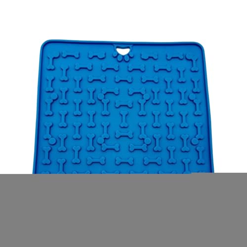 demaxiyad Leckmatten Für Hunde | Silikon Leckmatte Mit Saugnapf | 18,8x18,8cm Berieselungsmatte Leicht Zu Reinigen Für Training Und Beschäftigung von demaxiyad