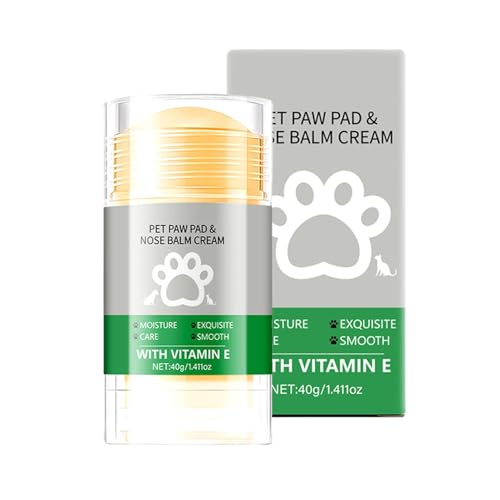 demaxiyad Pfotenpolsterbalsam, Pfotenbalsam | 40g tragbare Hundepfotencreme -Stick - Welpenschutz beruht, Katzenfußpolsterpflegeprodukte, trockene rissige Haustierbutter für Trockennasen demaxiyad Pfotenpolsterbalsam, Pfotenbalsam | 40g tragbare Hundepfotencreme -Stick - Welpenschutz beruht, Katzenfußpolsterpflegeprodukte, trockene rissige Haustierbutter für Trockennasen von demaxiyad
