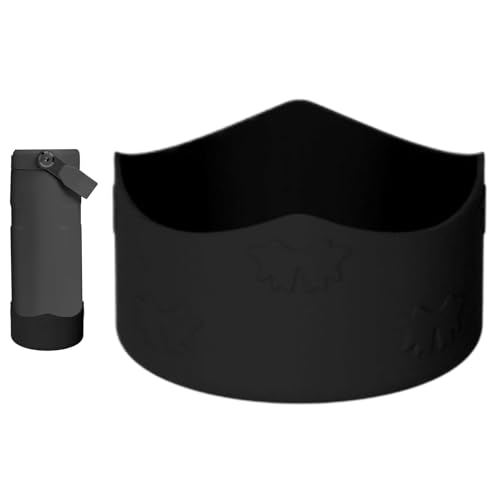 demaxiyad Schutzhülle für Wasserflasche, Silikonhülle, rutschfest, Flaschenzubehör, weich, mit Schleife, Schutz, Unisex, Jugendliche, Erwachsene demaxiyad Schutzhülle für Wasserflasche, Silikonhülle, rutschfest, Flaschenzubehör, weich, mit Schleife, Schutz, Unisex, Jugendliche, Erwachsene von demaxiyad