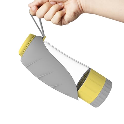 demaxiyad Tragbare Hunde-Wasserflasche, 300 ml, faltbare Hundewasserflaschen zum Spazierengehen, auslaufsichere Wasserflasche für Hunde, , Welpen, Katzen und mehr von demaxiyad