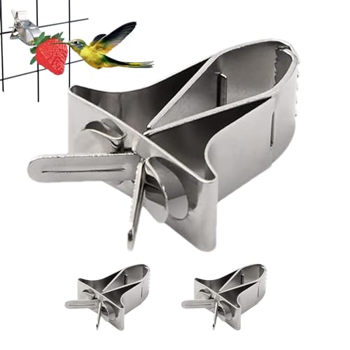 demaxiyad Vogelfrucht-Futterstation, Vogelkäfig-Futterhalter - Gemüsehalter Sittich-Futterstation | 3 Stück Obstgabel, Gemüse-Spieß, Kleintier-Futterspender aus Edelstahl für Papageien, demaxiyad Vogelfrucht-Futterstation, Vogelkäfig-Futterhalter - Gemüsehalter Sittich-Futterstation | 3 Stück Obstgabel, Gemüse-Spieß, Kleintier-Futterspender aus Edelstahl für Papageien, von demaxiyad