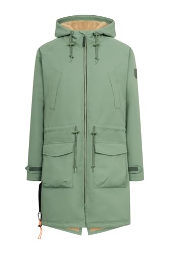 Derbe Winter-Regenjacke Phoebholm Dog Damen Hellgrün Gefüttert Hundejacke 40 | Jacke für Hundebesitzer | Gassi Gehen | Regenmantel | Warm von derbe