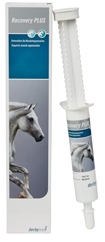 derbymed Recovery Plus Injektor | 50 ml | Ergänzungsfuttermittel für Pferde | Enthält Spurenelemente, Vitamine und Aminosäuren zur Unterstützung verschiedener Stoffwechselvorgänge von derbymed