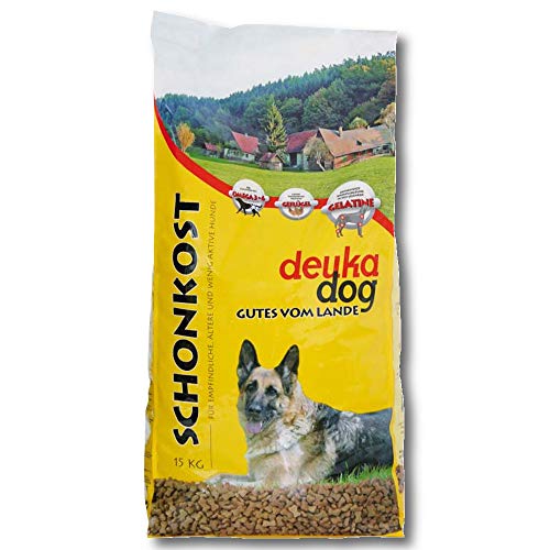Deuka Dog Schonkost 15 kg Hundefutter Hundenahrung Trockenfutter Vollnahrung von deuka