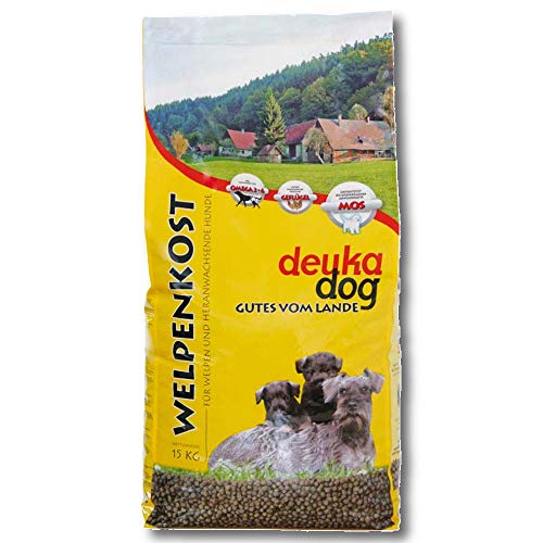 Deuka Dog Welpenkost 15 kg Hundefutter Welpenfutter Aufzucht Aufbaunahrung von deuka