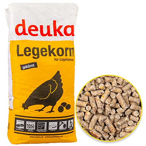 Deuka Legemehl gekörnt 25 kg Hühnerfutter Geflügelfutter Lege Korn Hennen Futter von deuka