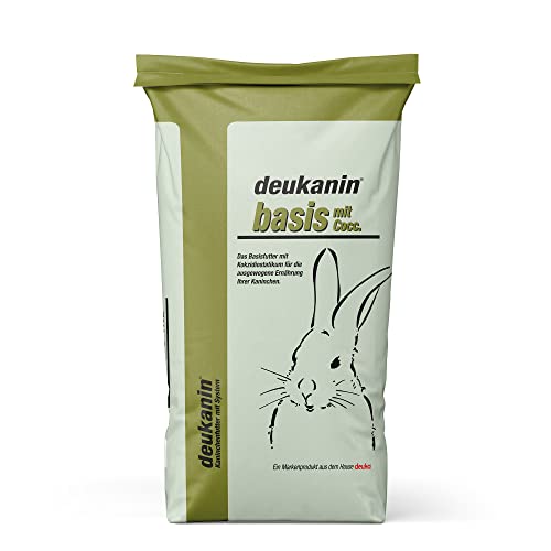 deukanin Basis 25 kg m. Cocc. | Kaninchenfutter | Ausgewogenes Basisfutter | schützt vor Darmparasiten | Alleinfuttermittel für Kaninchen deukanin Basis 25 kg m. Cocc. | Kaninchenfutter | Ausgewogenes Basisfutter | schützt vor Darmparasiten | Alleinfuttermittel für Kaninchen von deuka