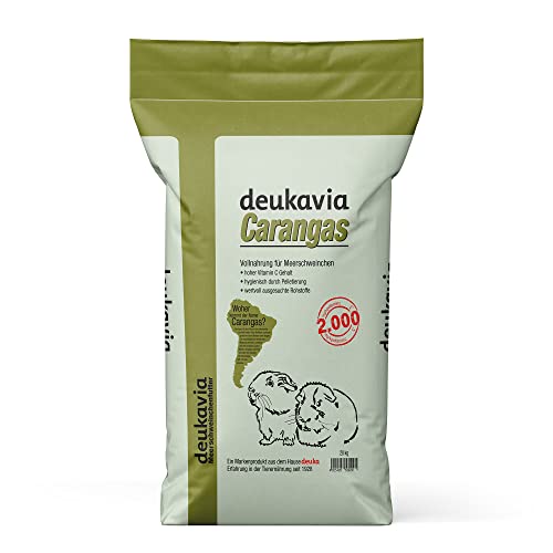 deukavia Carangas 20 kg | Meerschweinchenfutter | Basisfutter für Meerschweinchen mit dem Extra an Vitamin C | Alleinfuttermittel Meerschweinchen von deuka