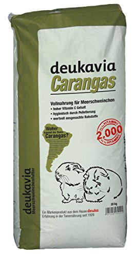TOP Deuka Carangas 9,50 kg Meerschweinchenfutter mit Vitamin C von deuka